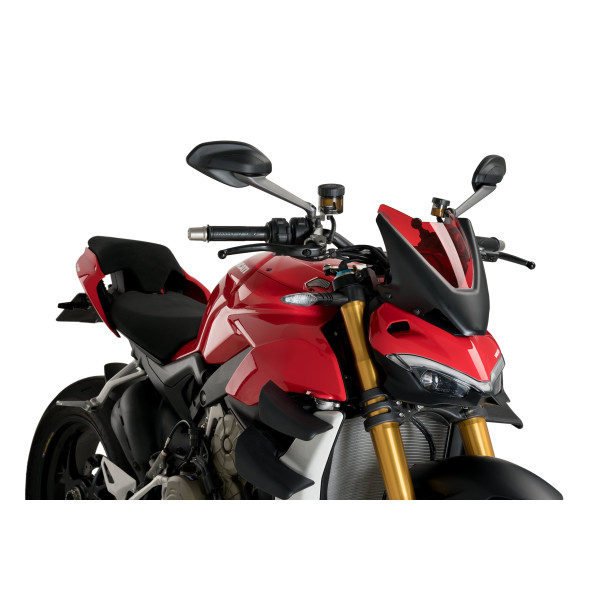 Puig Puig sport screen | red | ducati streetfighter v2 2022>2024